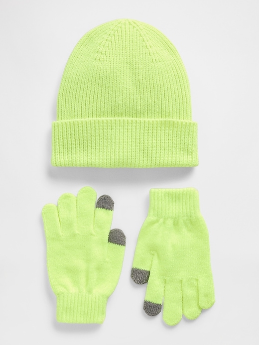 set berretto e guanti per bambini