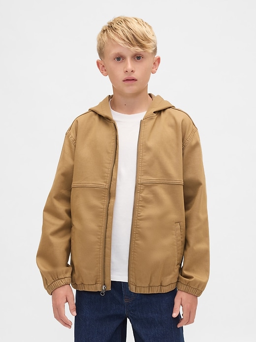 giacca in maglia di jeans per bambini