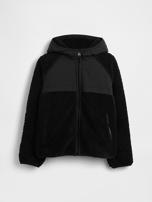 giacca sherpa per bambini