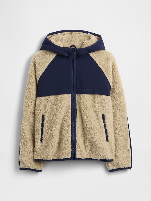 giacca sherpa per bambini