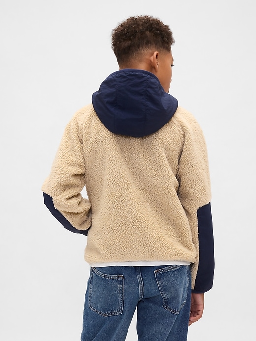 giacca sherpa per bambini