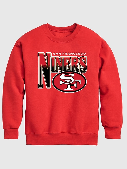 felpa con logo nfl legacy per bambini