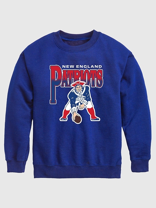 felpa con logo nfl legacy per bambini