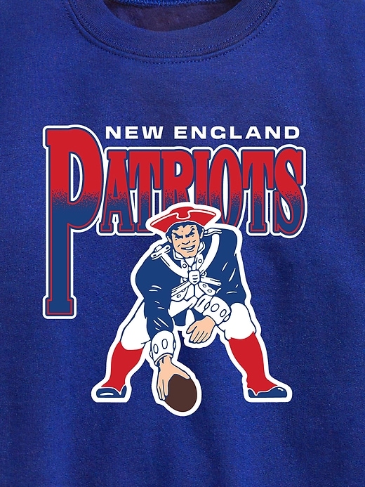 felpa con logo nfl legacy per bambini