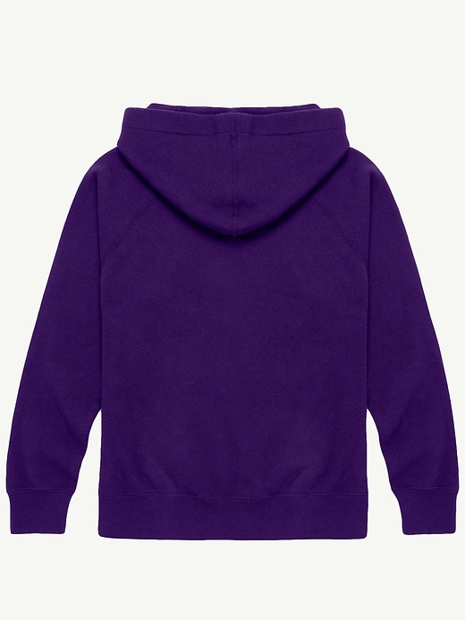 felpa con cappuccio e scritta nfl signature per bambini