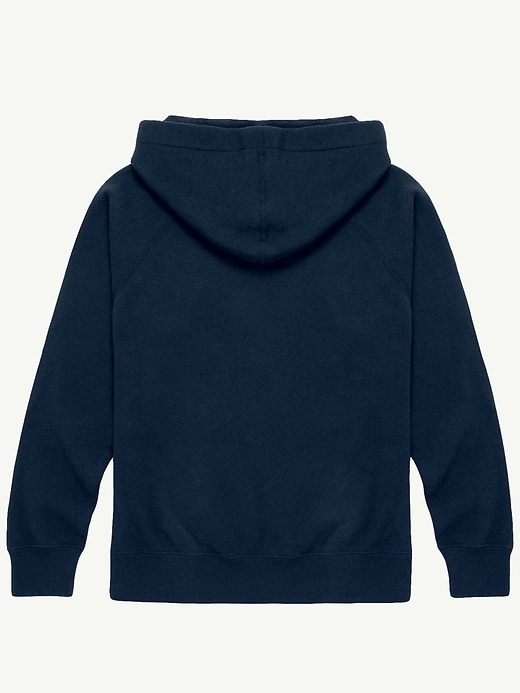 felpa con cappuccio e scritta nfl signature per bambini