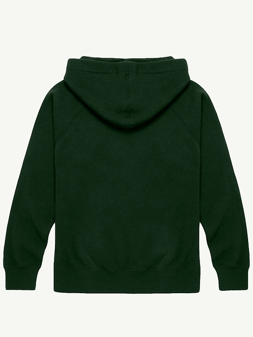 felpa con cappuccio e scritta nfl signature per bambini