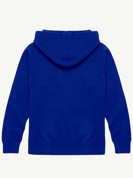 felpa con cappuccio e scritta nfl signature per bambini