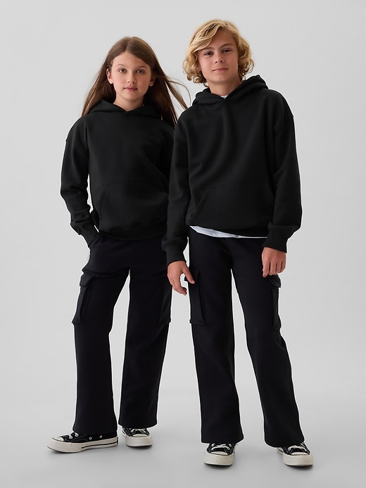 felpa con cappuccio rilassata vintagesoft per bambini