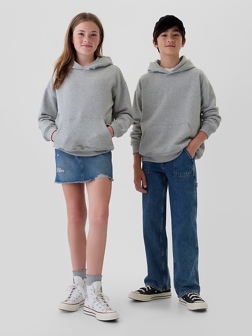 felpa con cappuccio rilassata vintagesoft per bambini