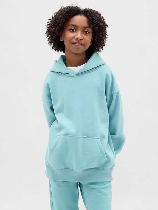 felpa con cappuccio rilassata vintagesoft per bambini