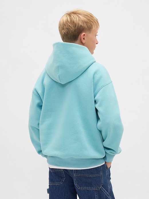 felpa con cappuccio rilassata vintagesoft per bambini