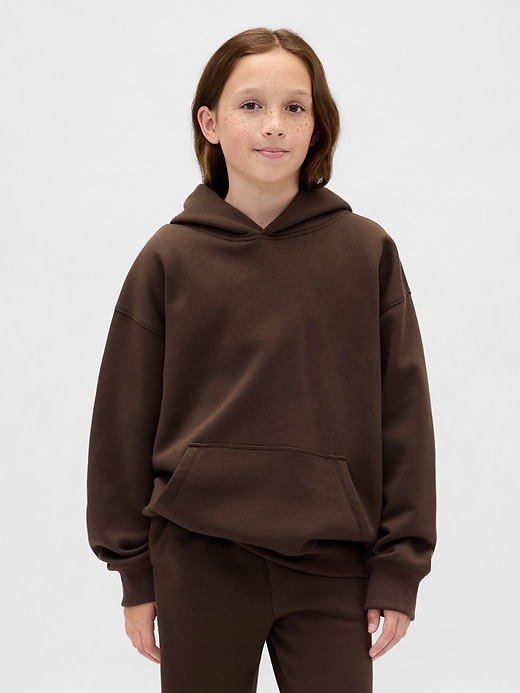 felpa con cappuccio rilassata vintagesoft per bambini