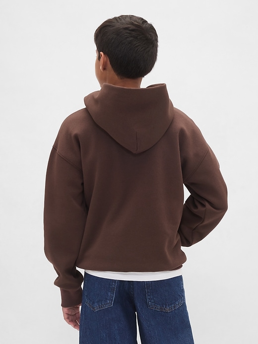felpa con cappuccio rilassata vintagesoft per bambini