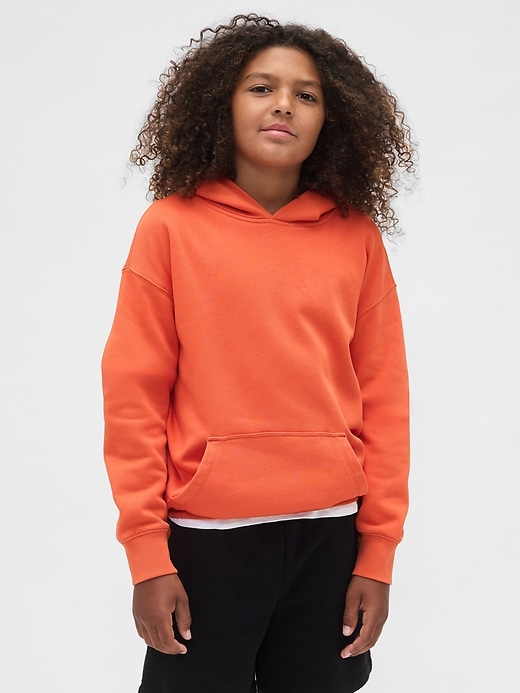 felpa con cappuccio rilassata vintagesoft per bambini