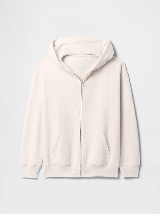 felpa con cappuccio vintagesoft zip per bambini