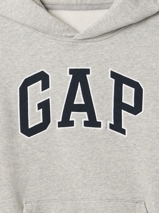felpa con cappuccio con logo vintagesoft per bambini