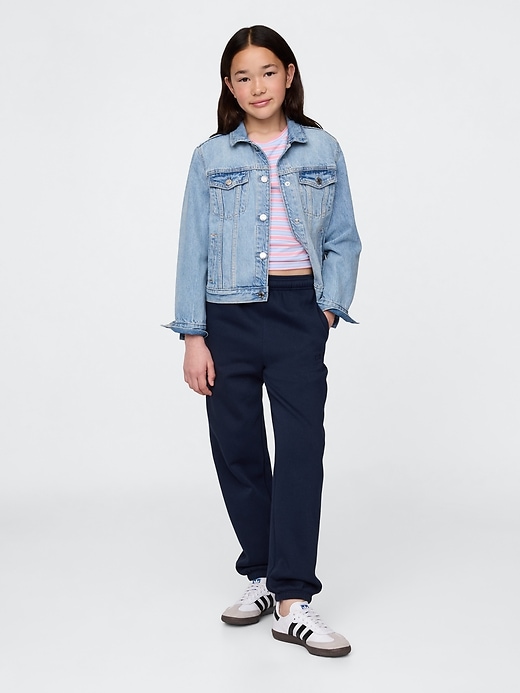 pantaloni da jogging con logo rilassato vintagesoft per bambini