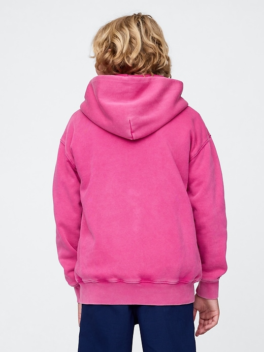 felpa con cappuccio vintagesoft nyc times square per bambini