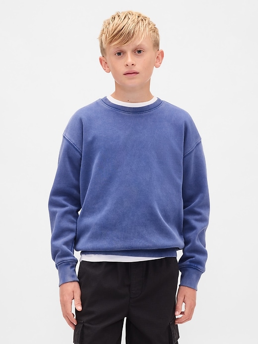 felpa vintagesoft relaxed per bambini