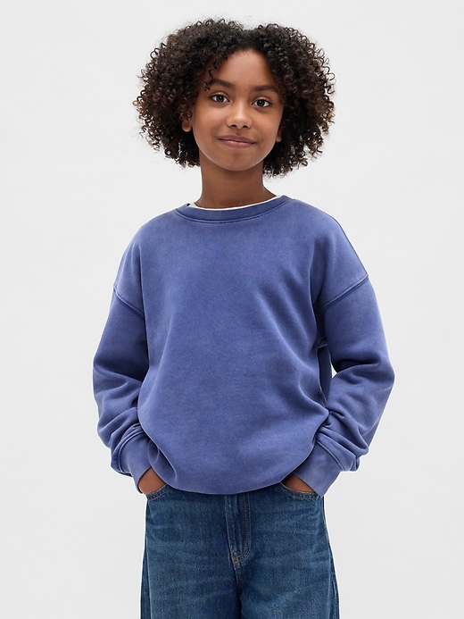 felpa vintagesoft relaxed per bambini