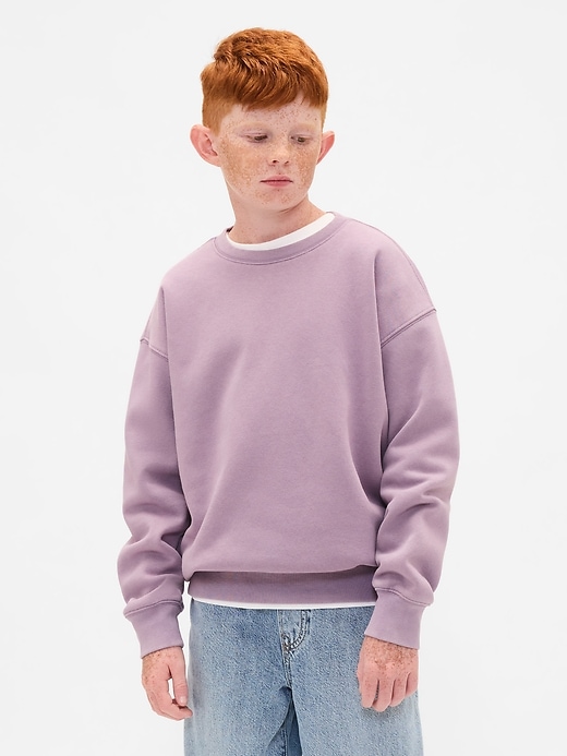 felpa vintagesoft relaxed per bambini