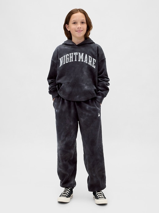 pantaloni da jogging larghi con teschio vintage gap × disney tim burtons the nightmare before christmas per bambini