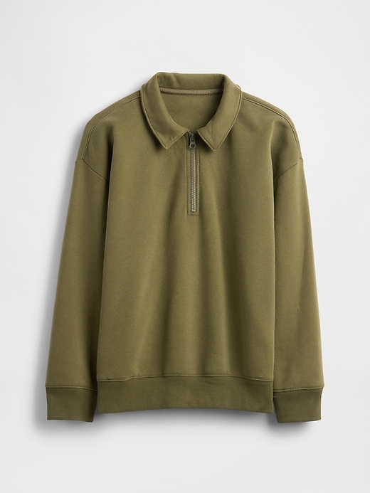 pullover vintagesoft con cerniera a un quarto per bambini