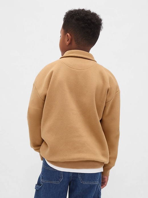 pullover vintagesoft con cerniera a un quarto per bambini