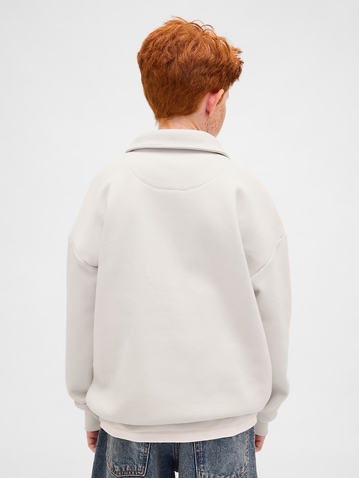 pullover vintagesoft con cerniera a un quarto per bambini