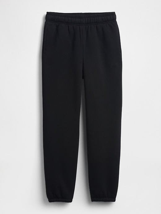 pantaloni da jogging rilassati con fodera in sherpa per bambini