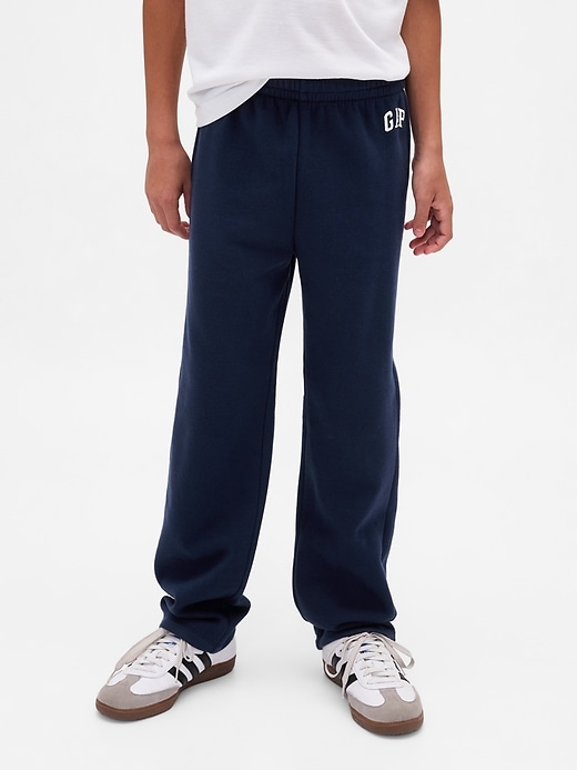 pantaloni della tuta slim con logo per bambini