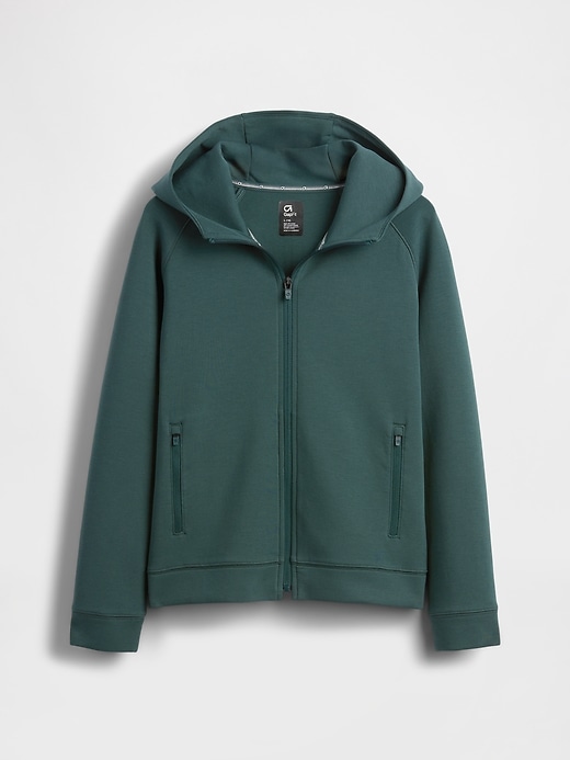 felpa con cappuccio e zip gapfit tech per bambini