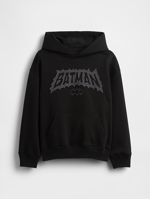 felpa con cappuccio batman vintagesoft per bambini