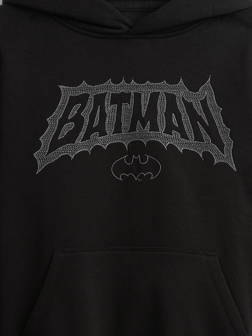felpa con cappuccio batman vintagesoft per bambini