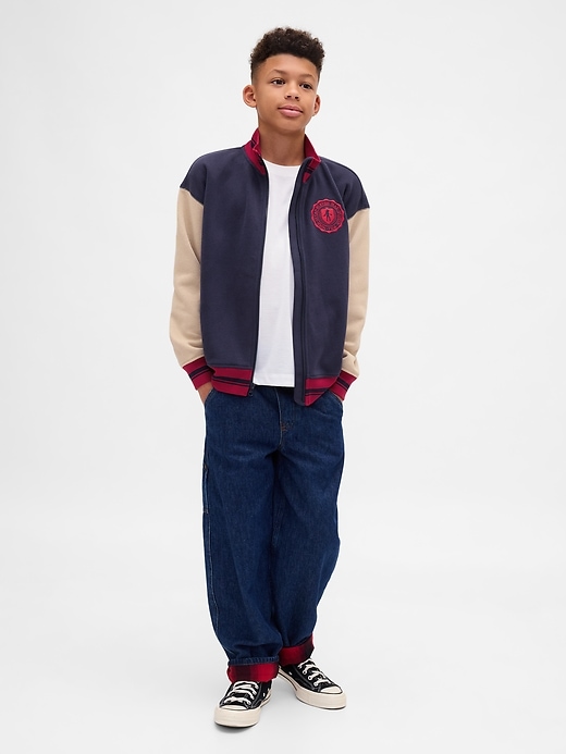 felpa vintage morbida per bambini di stranger things