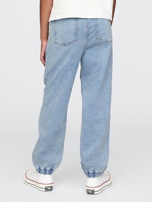 jeans per bambini lavorati a maglia comodi e rilassati