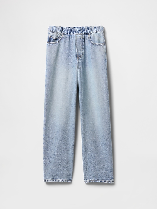 jeans larghi ultra morbidi da indossare per bambini