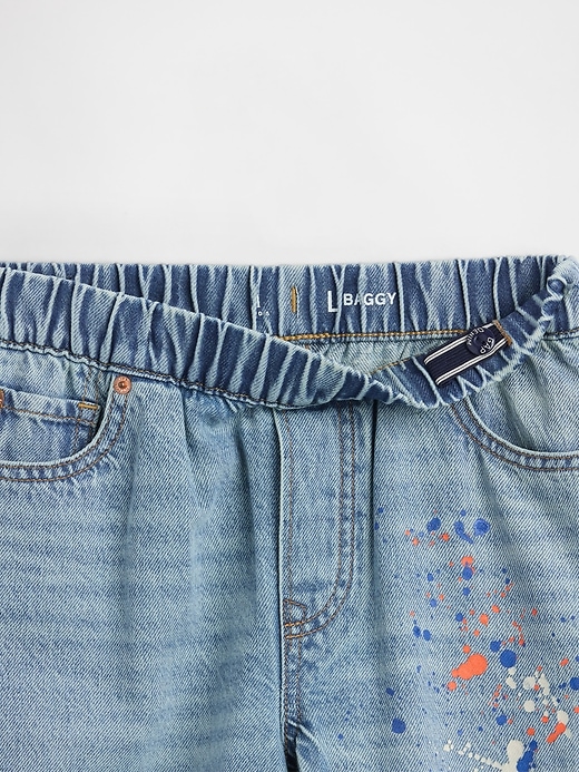 jeans larghi e facili per bambini