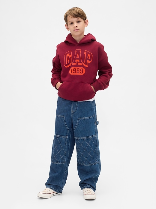 jeans larghi e comodi da carpentiere per bambini