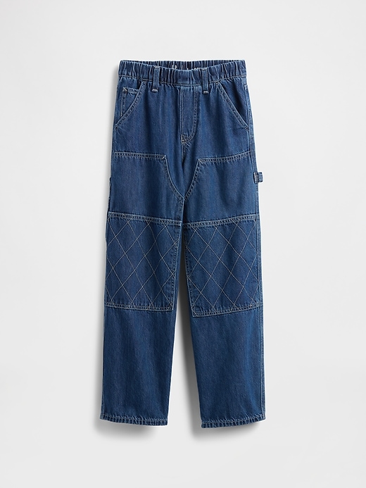 jeans larghi e comodi da carpentiere per bambini