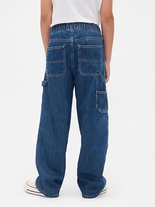 jeans larghi e comodi da carpentiere per bambini