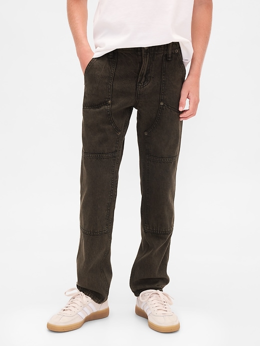 jeans da carpentiere originali anni 90 per bambini
