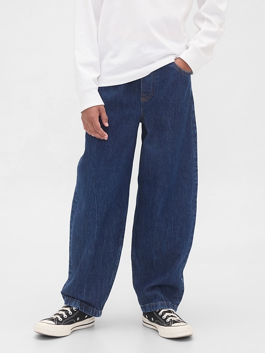 jeans larghi e affusolati per bambini