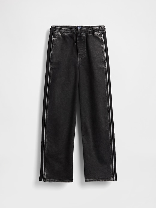 jeans per bambini lavorati a maglia comodi e rilassati