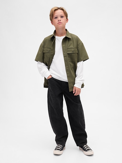 jeans larghi e affusolati per bambini