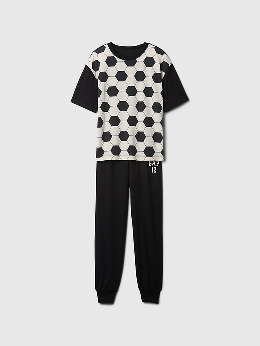 set pigiama jogger riciclato per bambini