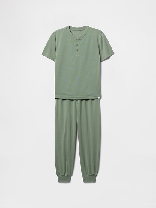 set pigiama jogger riciclato per bambini