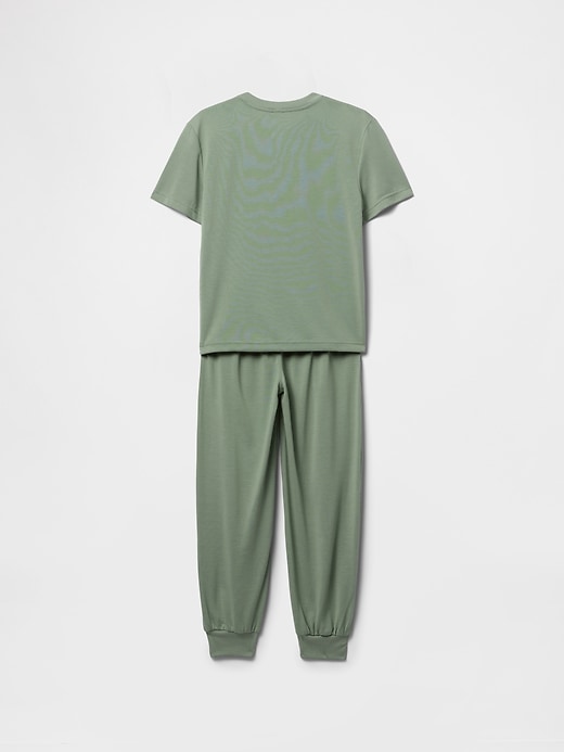 set pigiama jogger riciclato per bambini