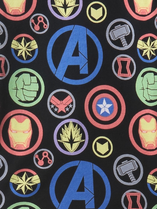 pigiama marvel in cotone biologico spazzolato per bambini